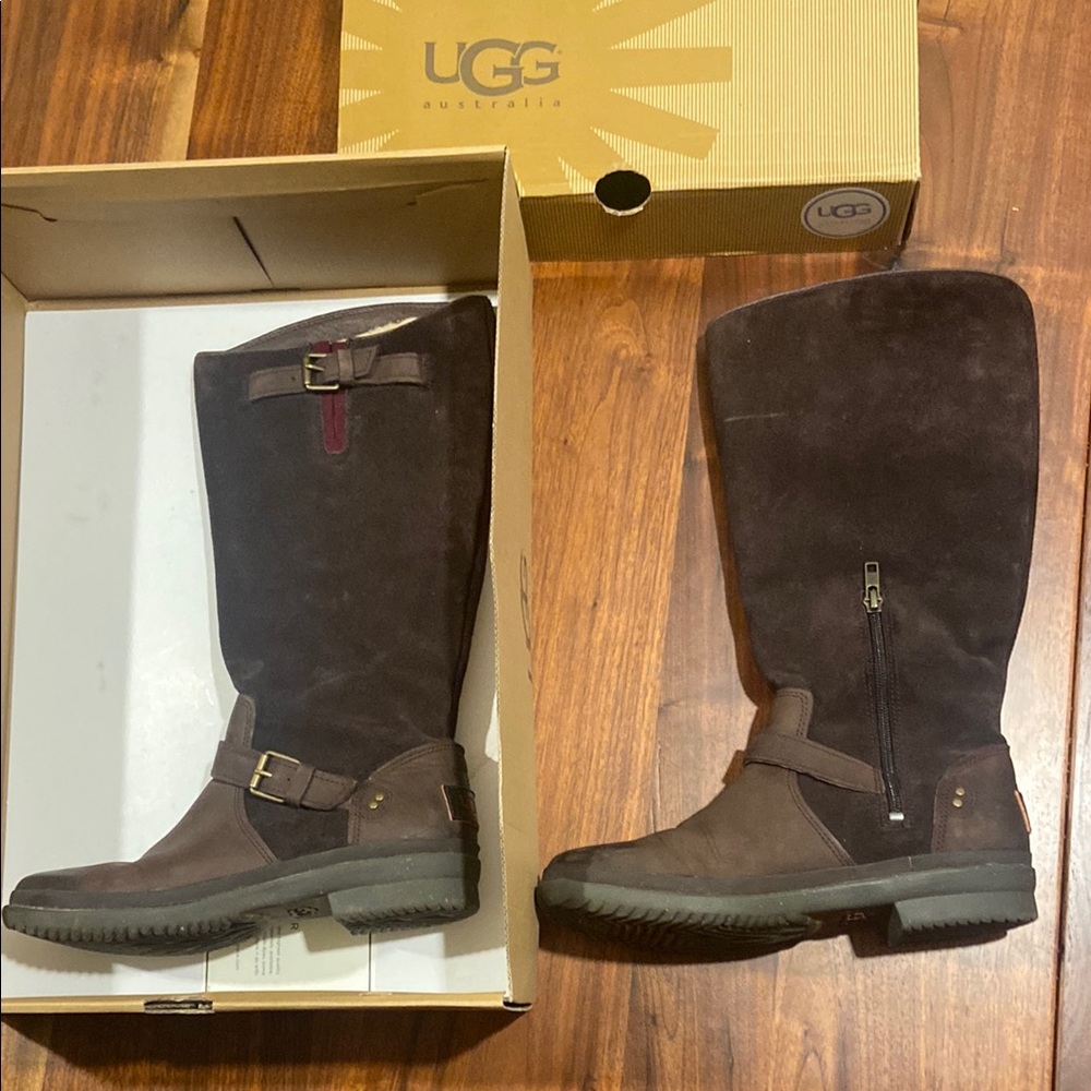 UGG Australia Brown Tall Boots - Picture 2 of 7